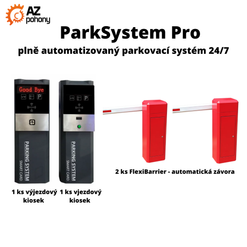 ParkSystem Pro - plně automatizovaný parkovací systém 24/7